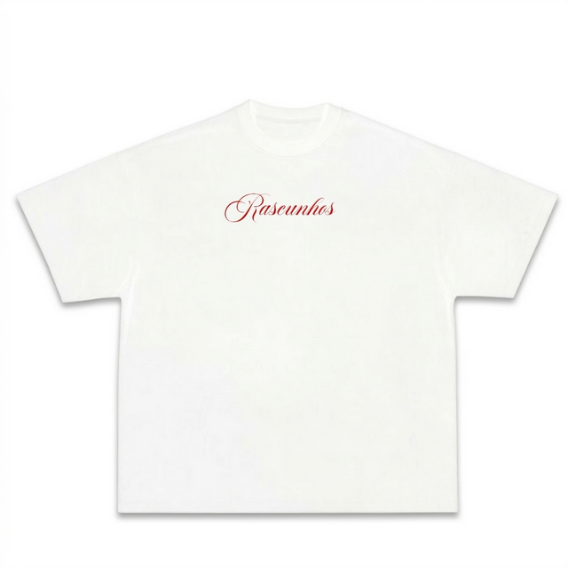 Camiseta Rascunhos classic branca