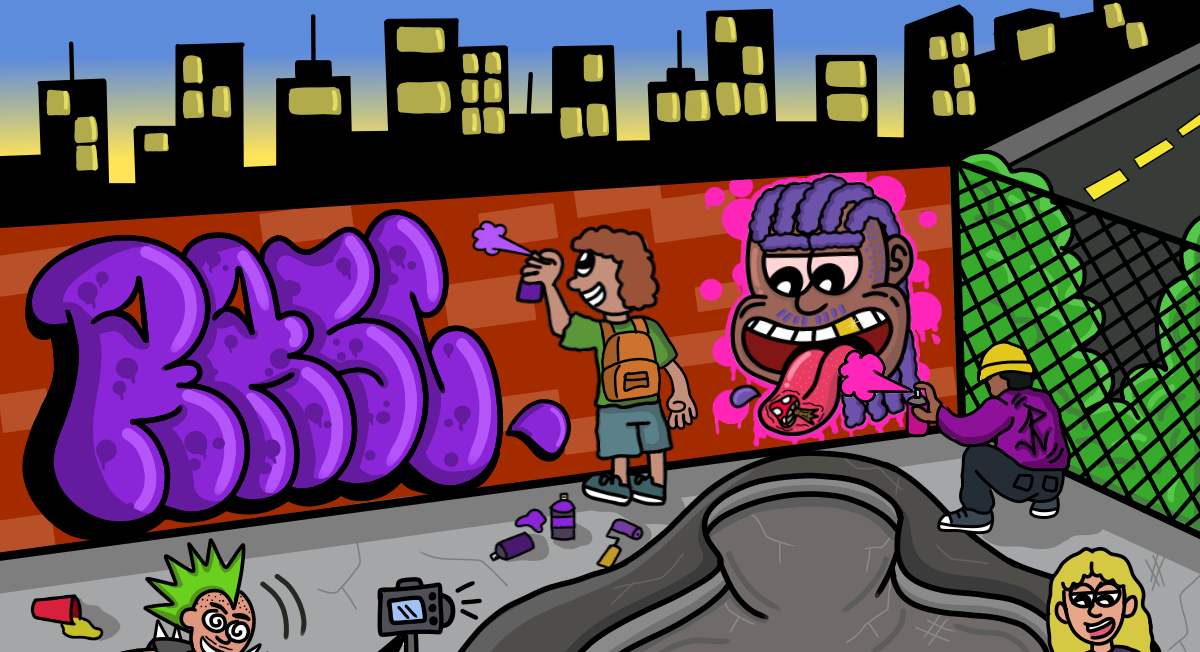 Rascunhos Graffiti Hero